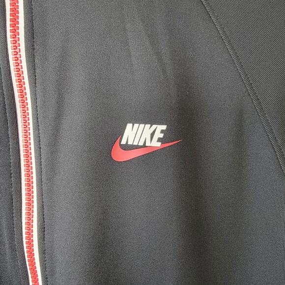 Nike Black Performance Jacket with Red and Blue Accents - Picture 5 of 14